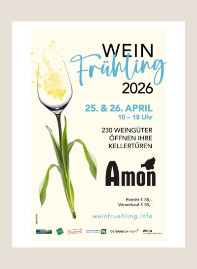 Save the Date Weinfrühling am 25. und 25. April 2026